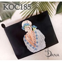 Косметичка під вишивку бісером «Дама» (Косметичка чи набір).